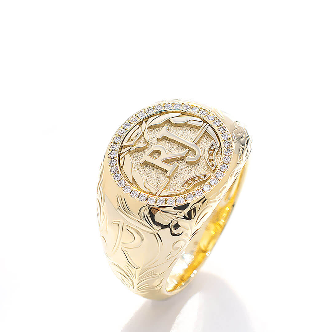 Gold and Wood Rings – Northwood Custom Jewelry